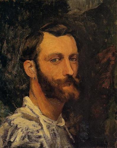 Frederic Bazille Self Portrait oil painting image